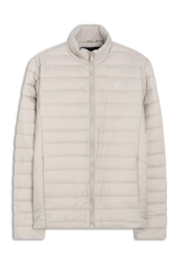 Jaqueta Nylon Light Down Caqui