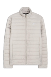 Jaqueta Nylon Light Down Caqui