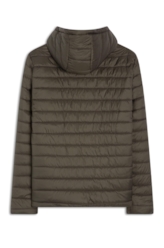 Jaqueta Nylon Light Down Dark Brown