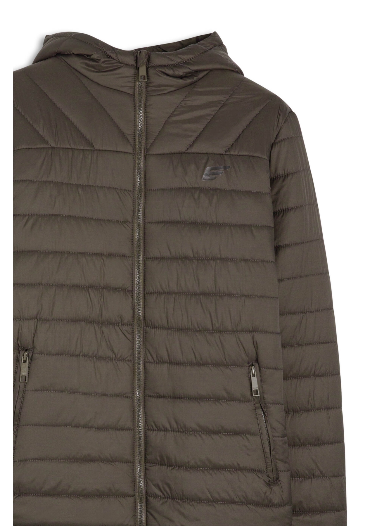Jaqueta Nylon Light Down Dark Brown