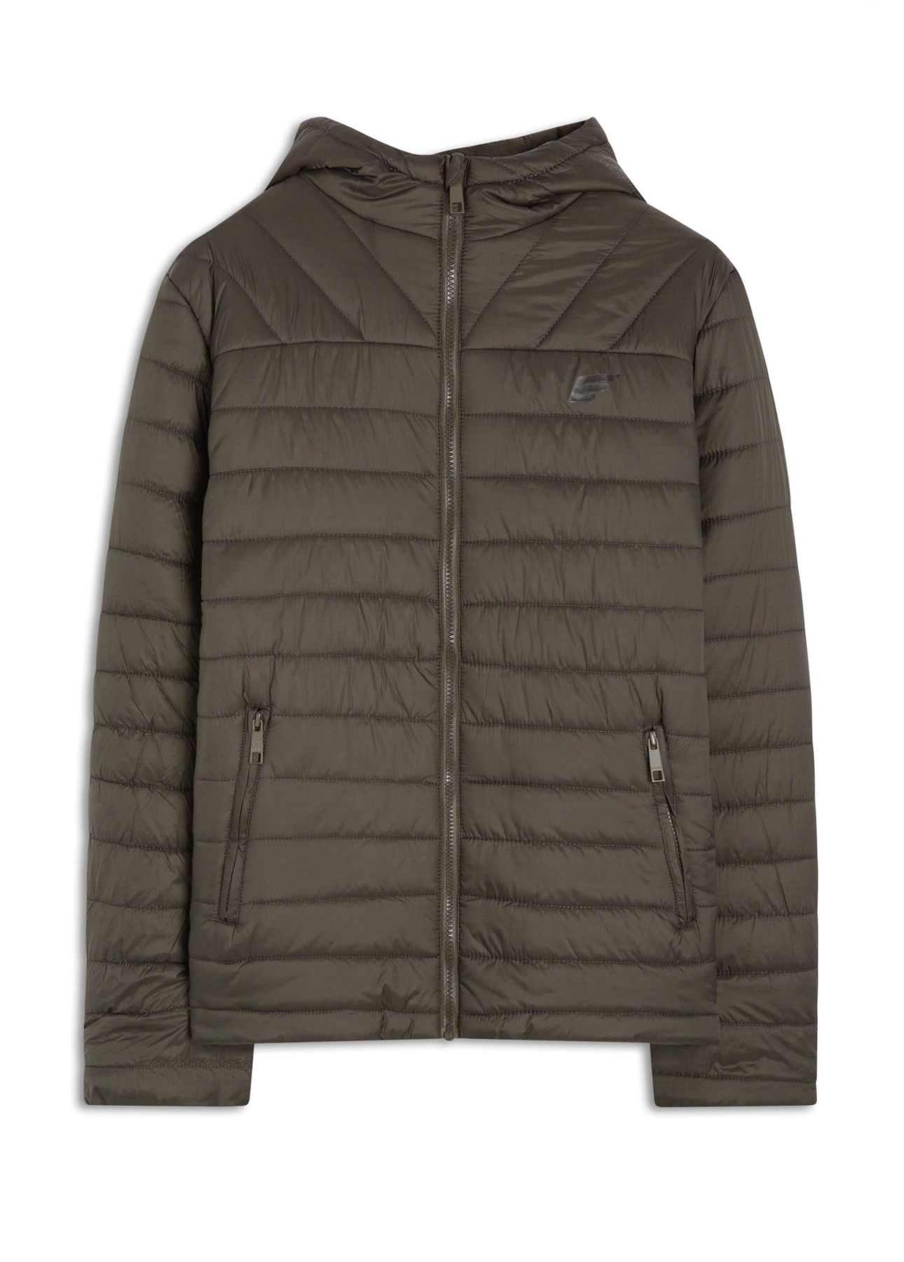 Jaqueta Nylon Light Down Dark Brown