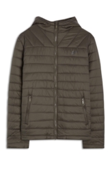Jaqueta Nylon Light Down Dark Brown