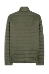 Jaqueta Nylon Light Down Verde Militar
