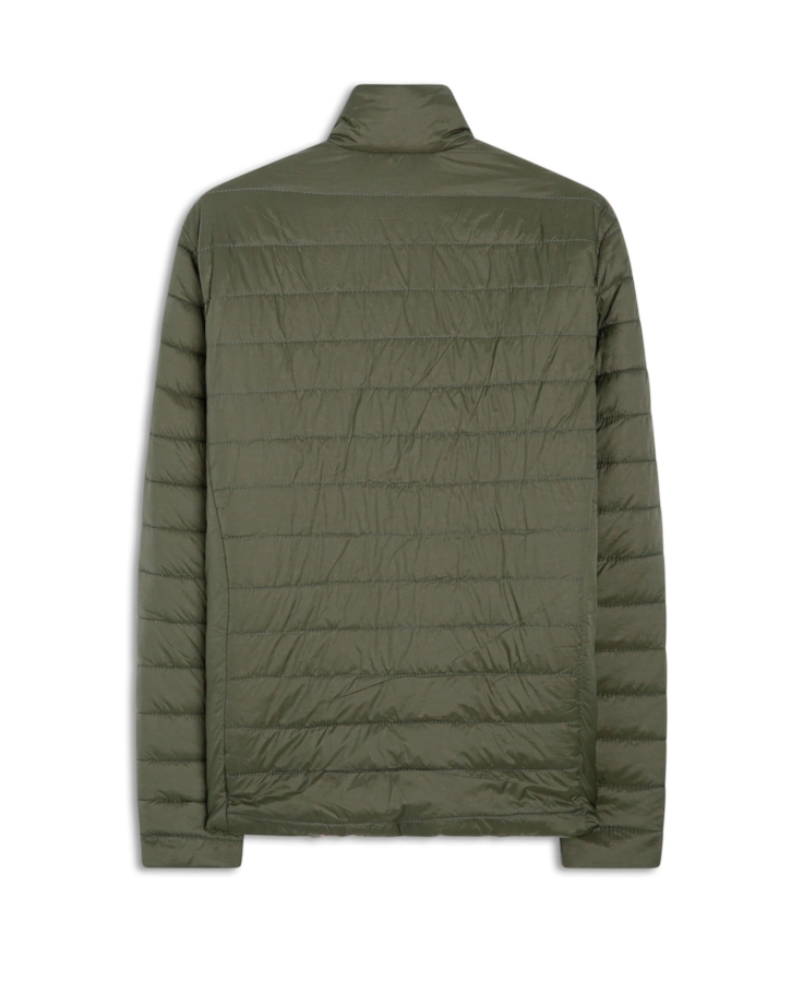 Jaqueta Nylon Light Down Verde Militar