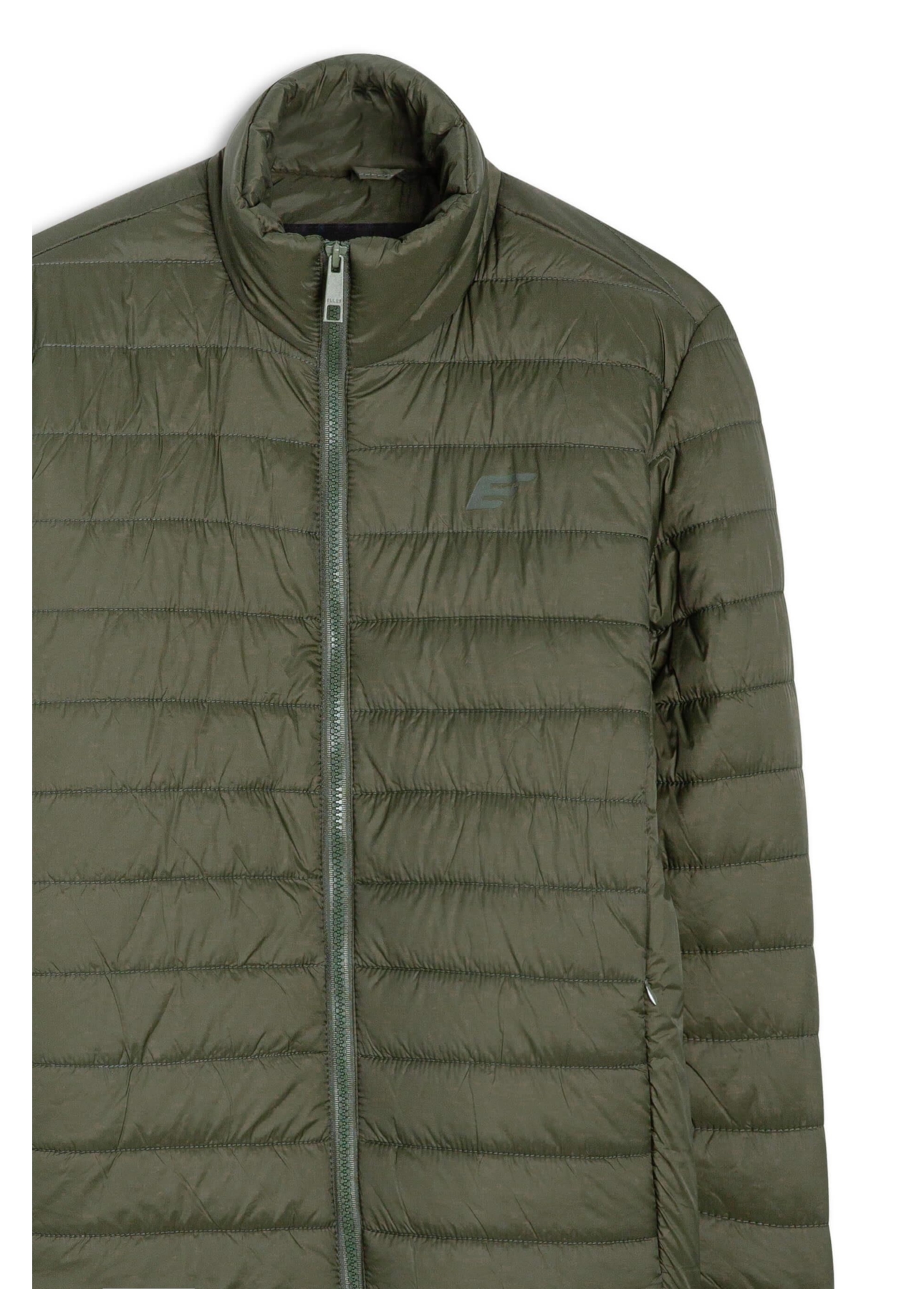 Jaqueta Nylon Light Down Verde Militar