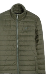 Jaqueta Nylon Light Down Verde Militar