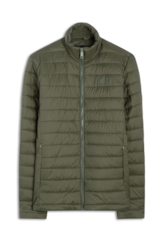Jaqueta Nylon Light Down Verde Militar