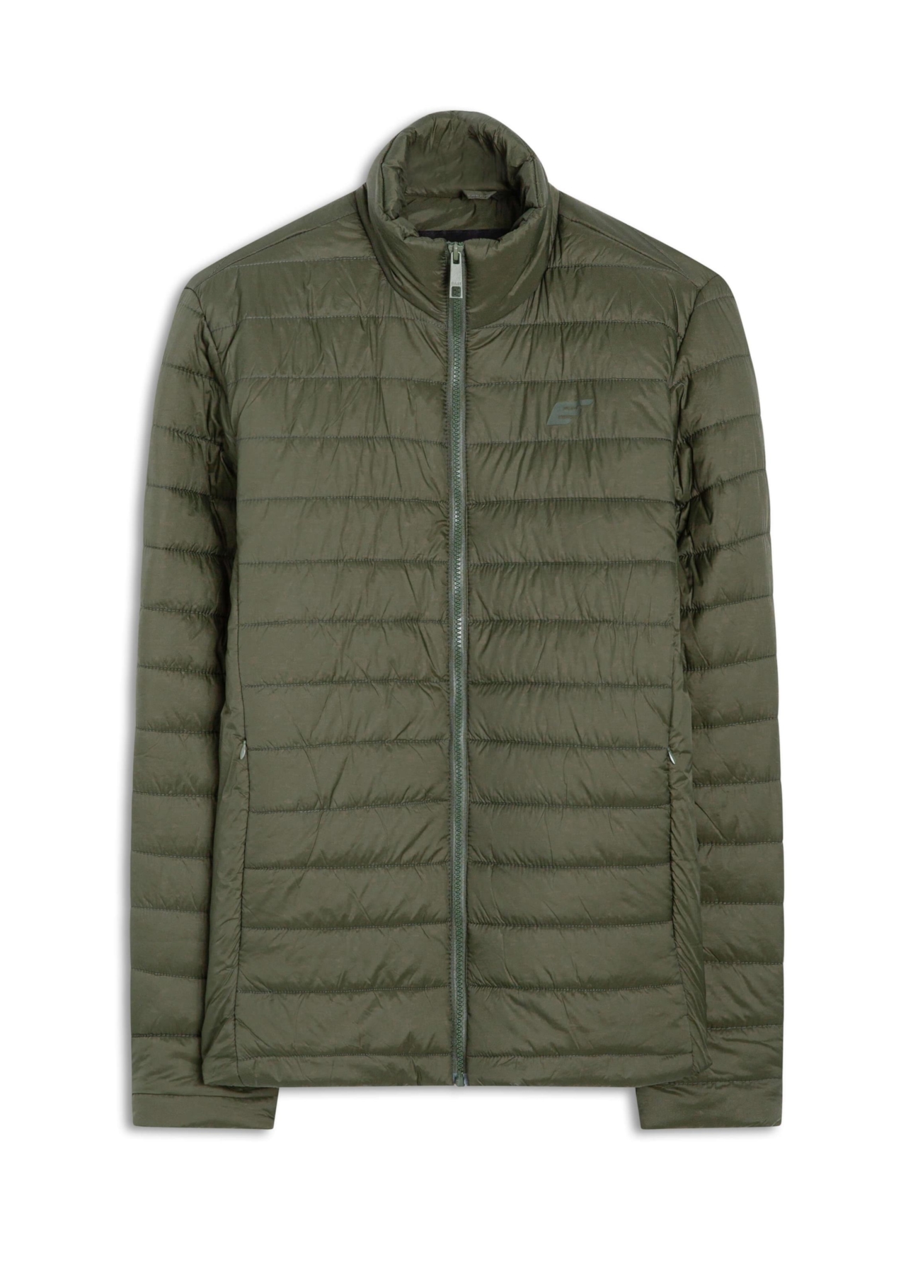 Jaqueta Nylon Light Down Verde Militar