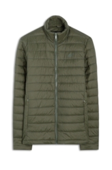 Jaqueta Nylon Light Down Verde Militar
