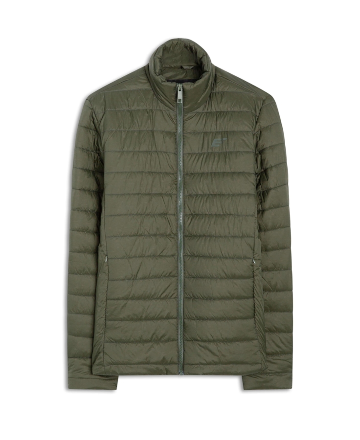 Jaqueta Nylon Light Down Verde Militar