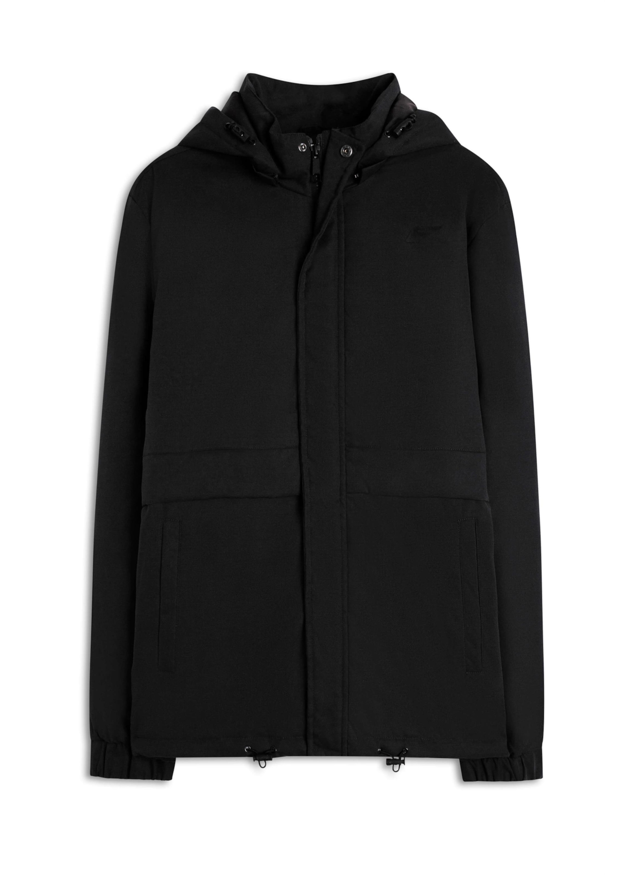 Jaqueta Nylon Long Matte Preto