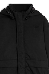 Jaqueta Nylon Long Matte Preto