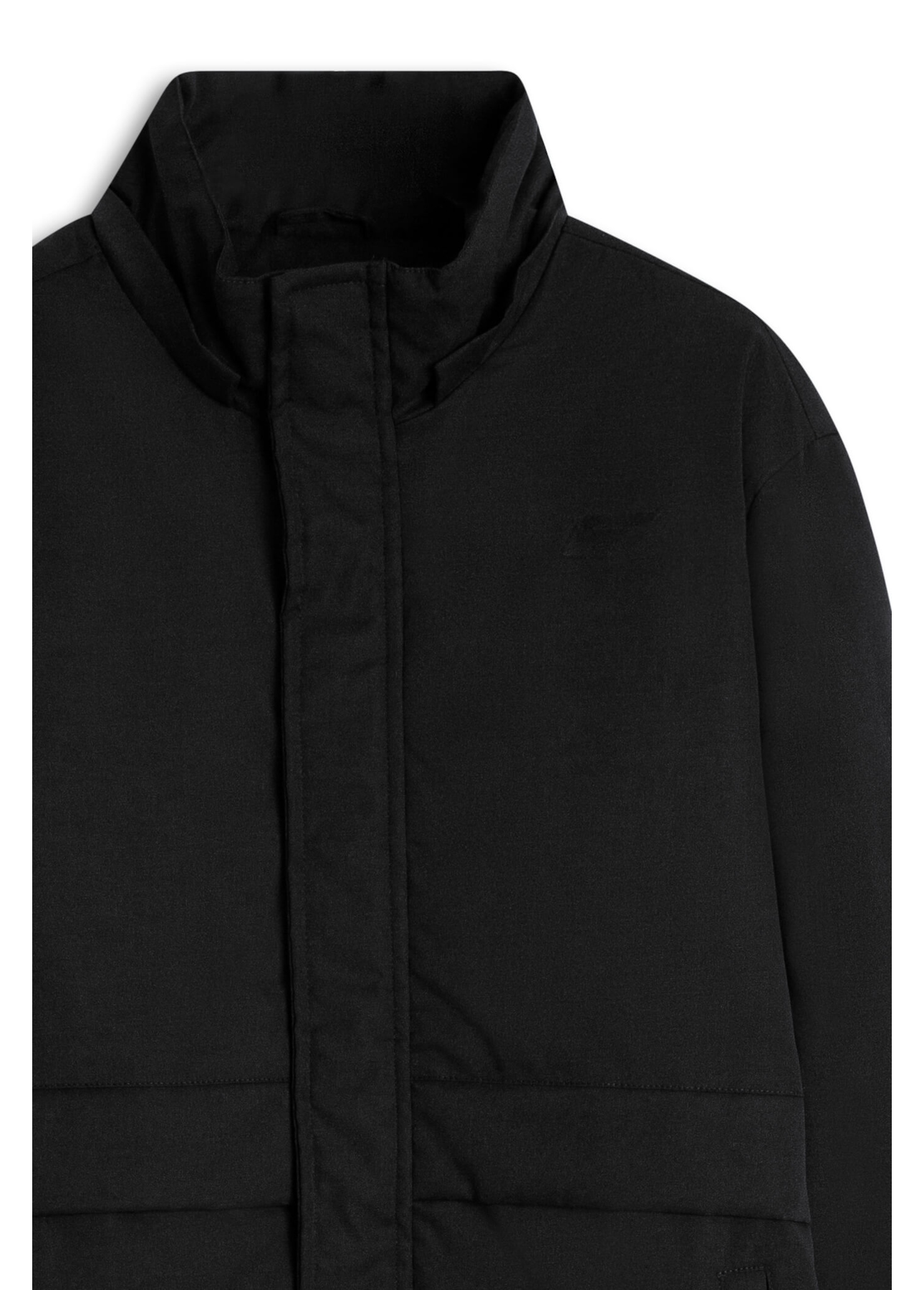 Jaqueta Nylon Long Matte Preto
