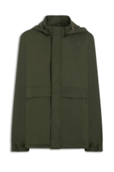 Jaqueta Nylon Long Matte Verde Militar