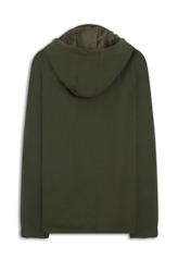 Jaqueta Nylon Long Matte Verde Militar