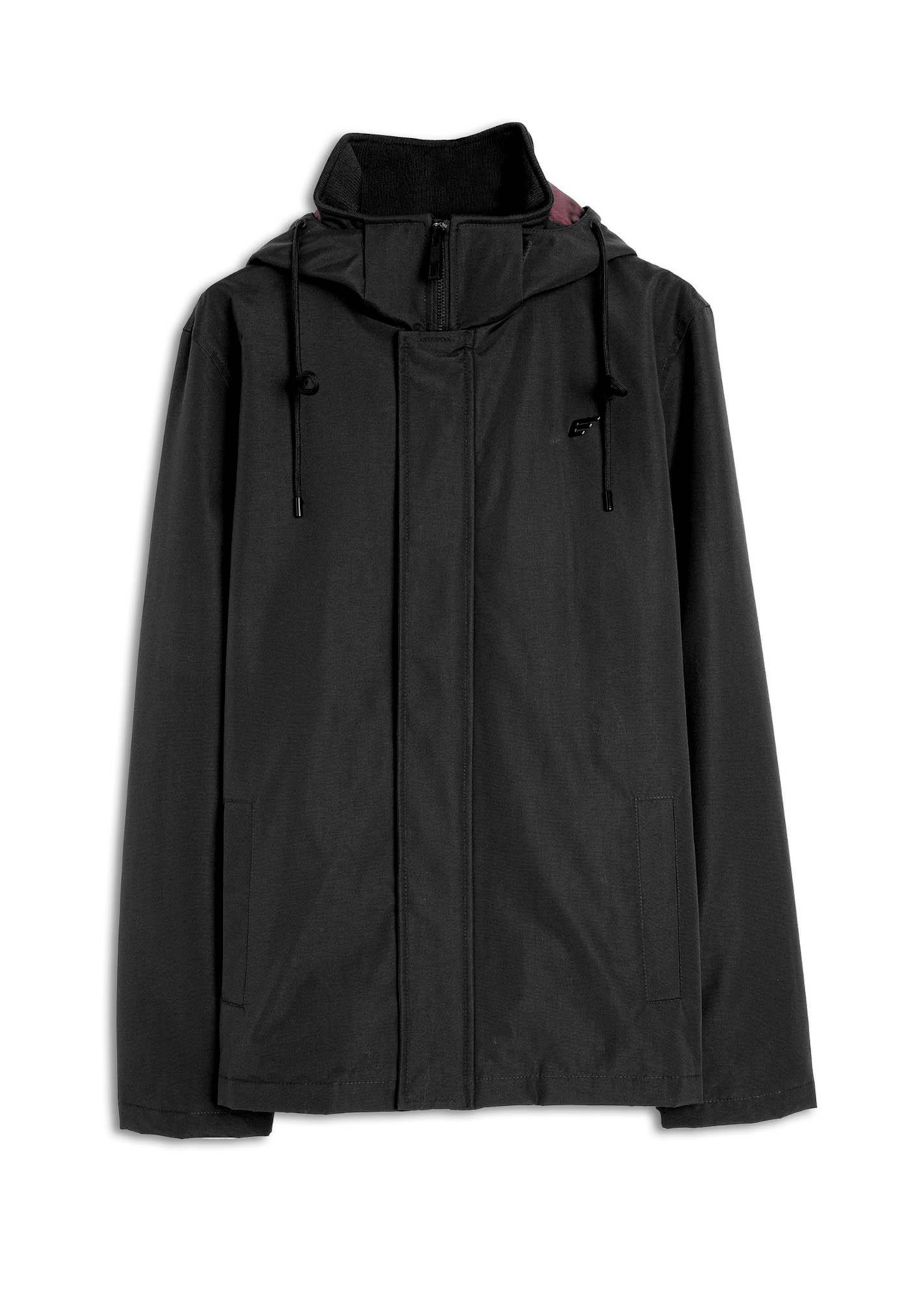 Jaqueta Nylon Ny Ribbon Hood Preto