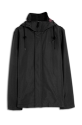 Jaqueta Nylon Ny Ribbon Hood Preto
