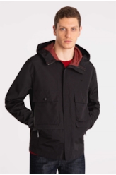 Jaqueta Nylon Ny Ribbon Hood Preto