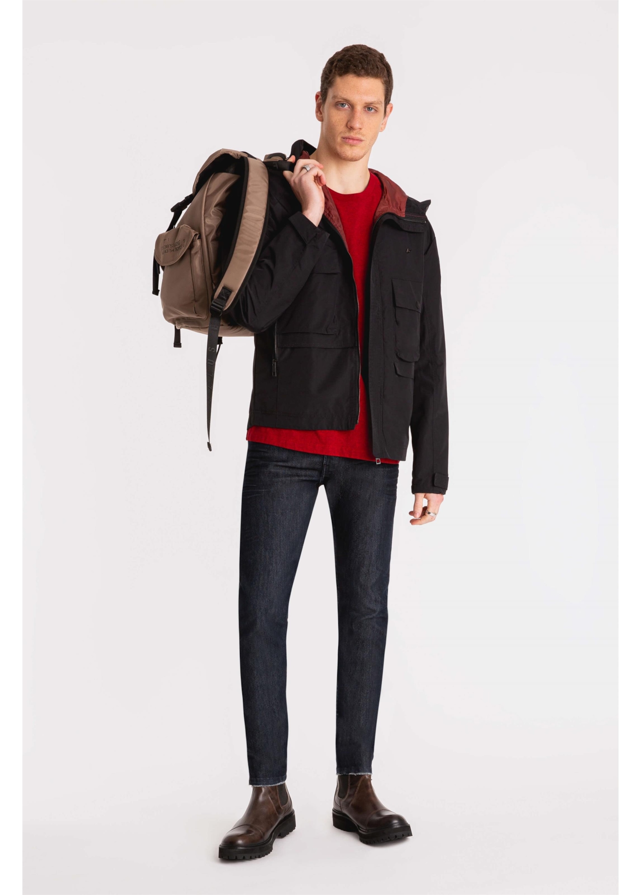 Jaqueta Nylon Ny Ribbon Hood Preto