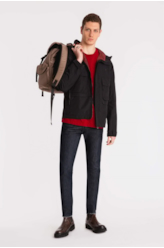 Jaqueta Nylon Ny Ribbon Hood Preto