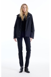 Jaqueta Nylon Ny Ribbon Hood Preto