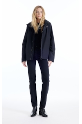 Jaqueta Nylon Ny Ribbon Hood Preto
