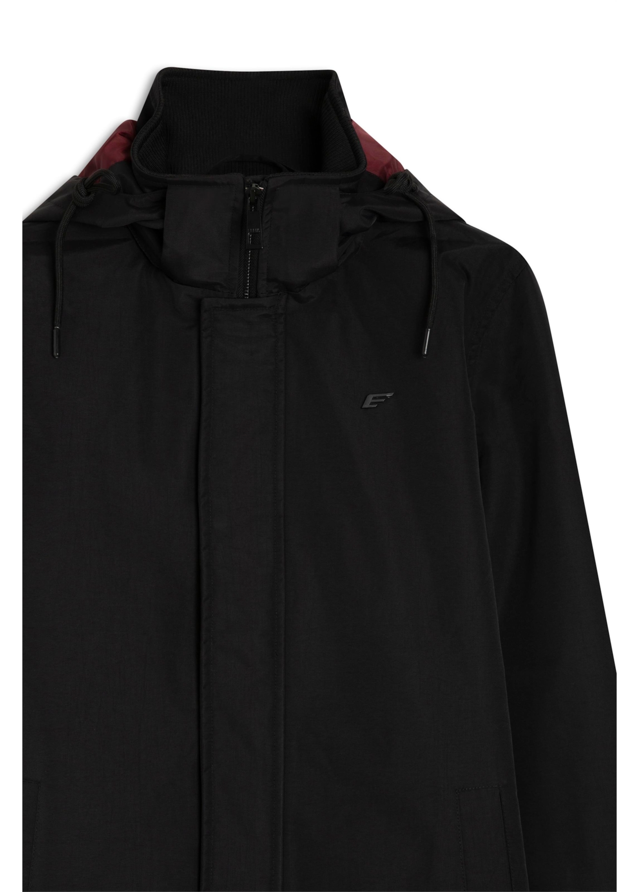 Jaqueta Nylon Ny Ribbon Hood Preto
