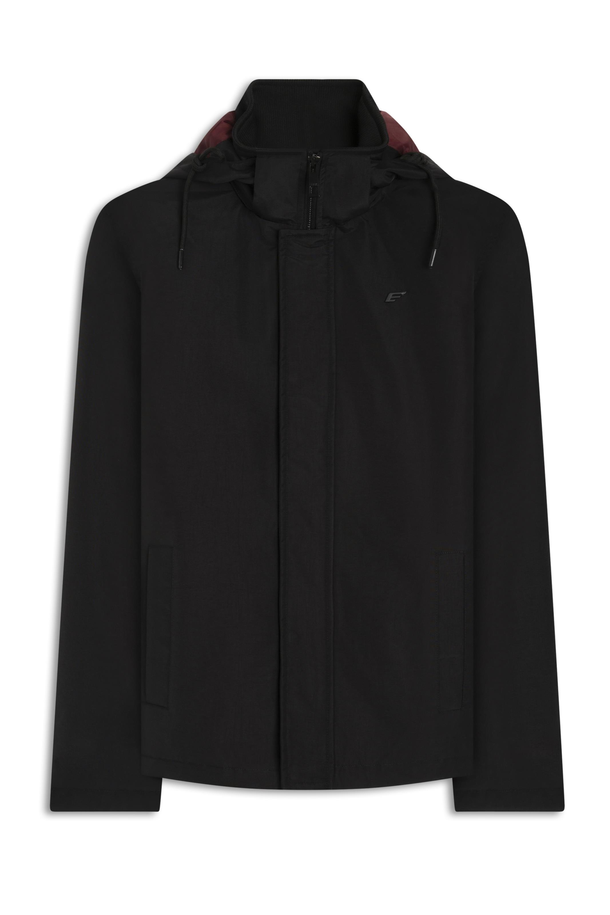 Jaqueta Nylon Ny Ribbon Hood Preto
