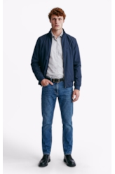 Jaqueta Nylon Padding Bomber Dark Navy