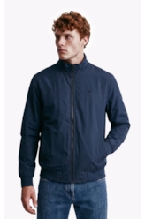 Jaqueta Nylon Padding Bomber Dark Navy
