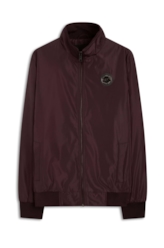 Jaqueta Nylon Padding Bomber Dark Wine