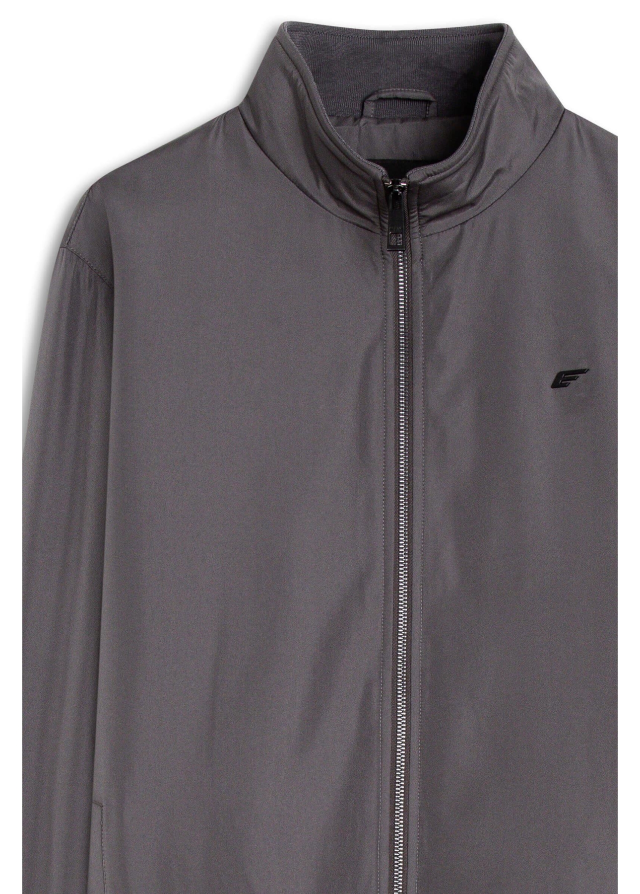 Jaqueta Nylon Padding Bomber Grafite
