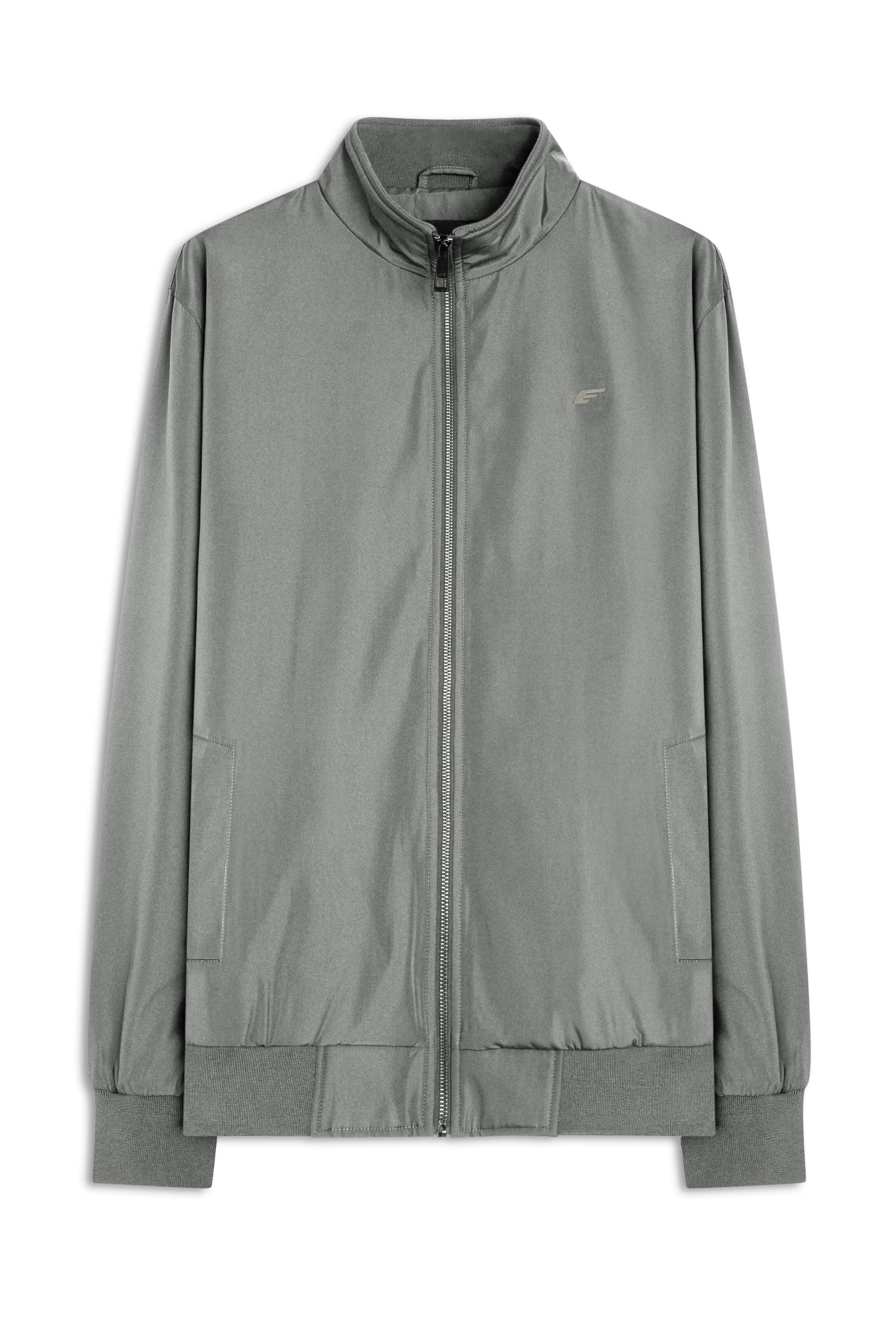 Jaqueta Nylon Padding Bomber Grafite