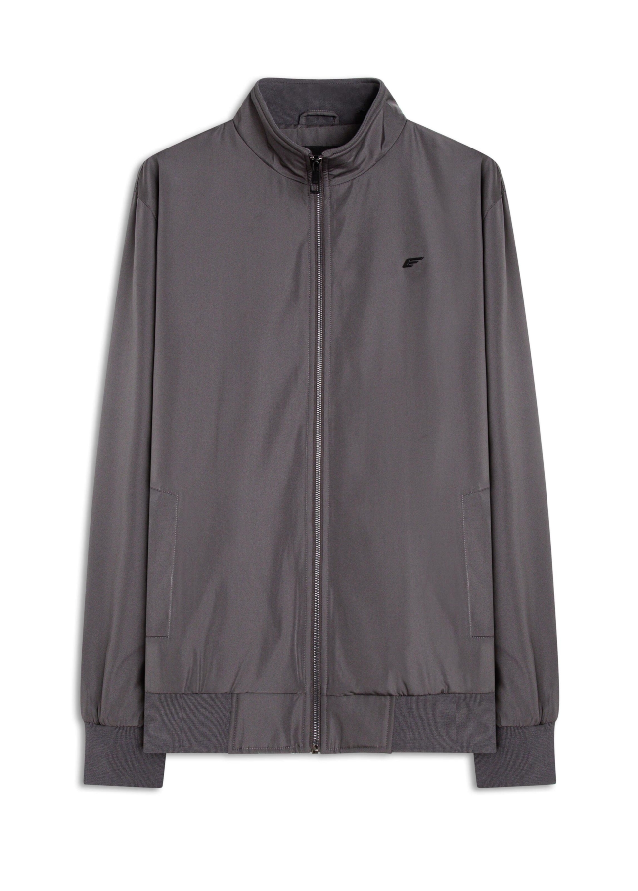 Jaqueta Nylon Padding Bomber Grafite