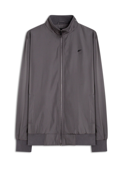 Jaqueta Nylon Padding Bomber Grafite