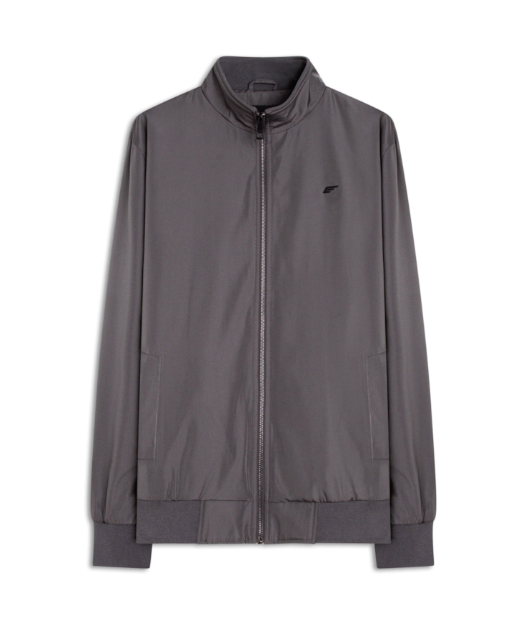 Jaqueta Nylon Padding Bomber Grafite