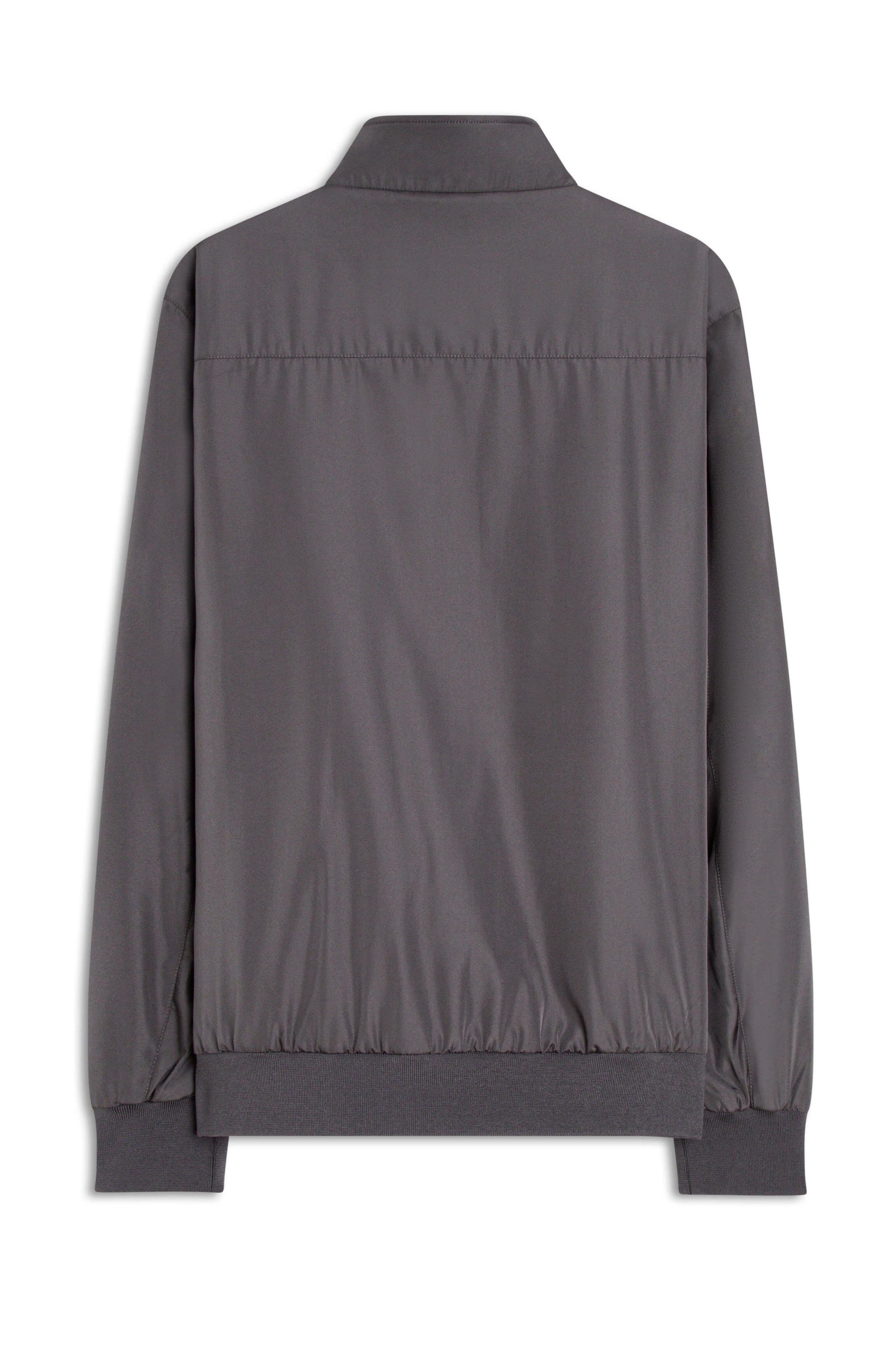 Jaqueta Nylon Padding Bomber Grafite