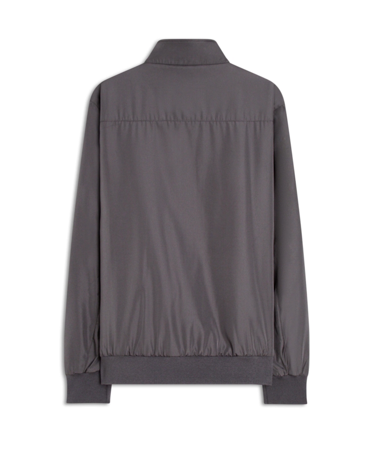 Jaqueta Nylon Padding Bomber Grafite