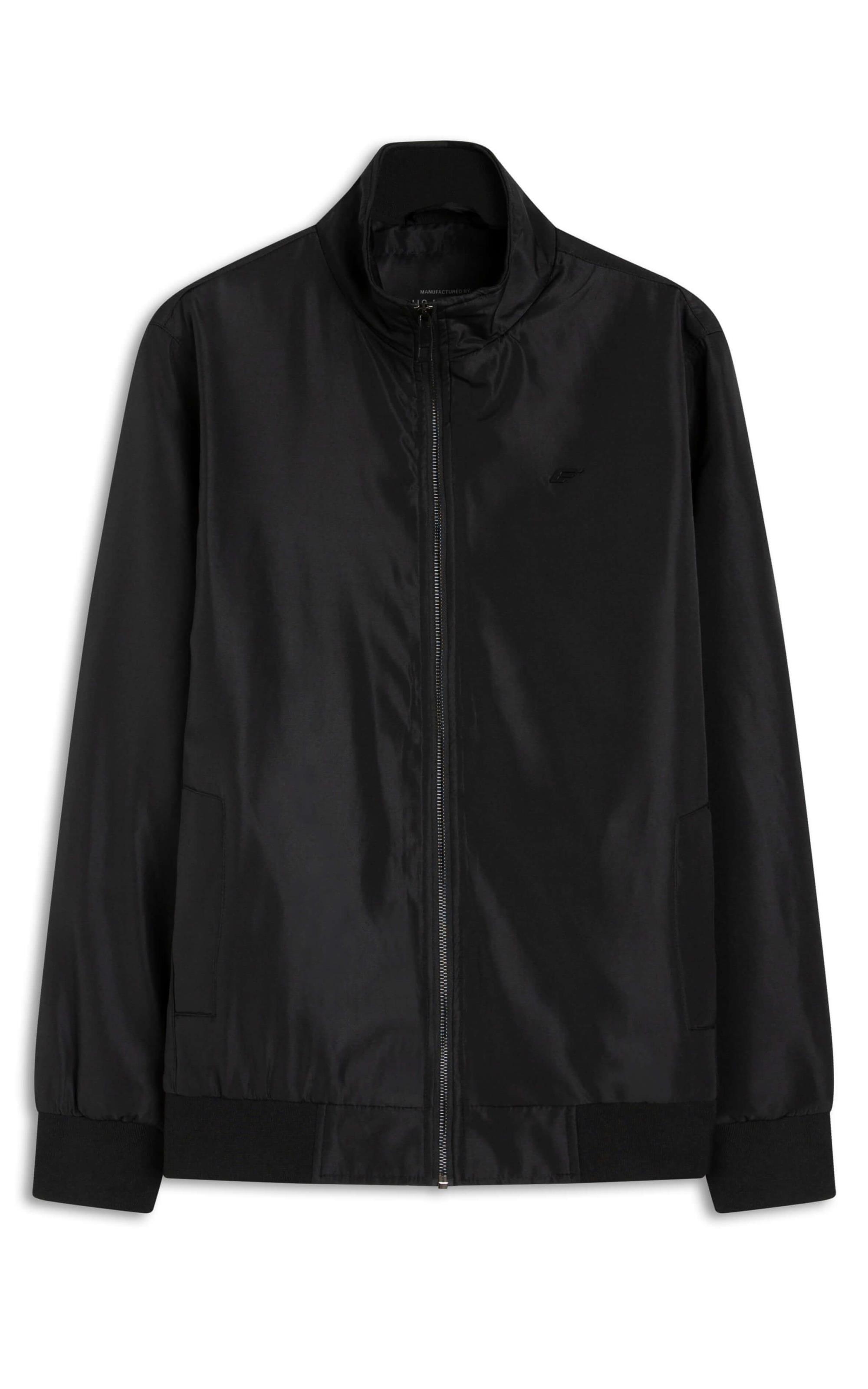 Jaqueta Nylon Padding Bomber Preto