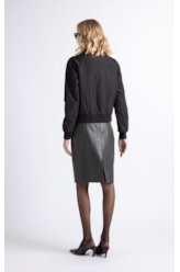 Jaqueta Nylon Padding Bomber Preto