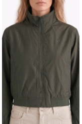 Jaqueta Nylon Padding Bomber  Tabaco