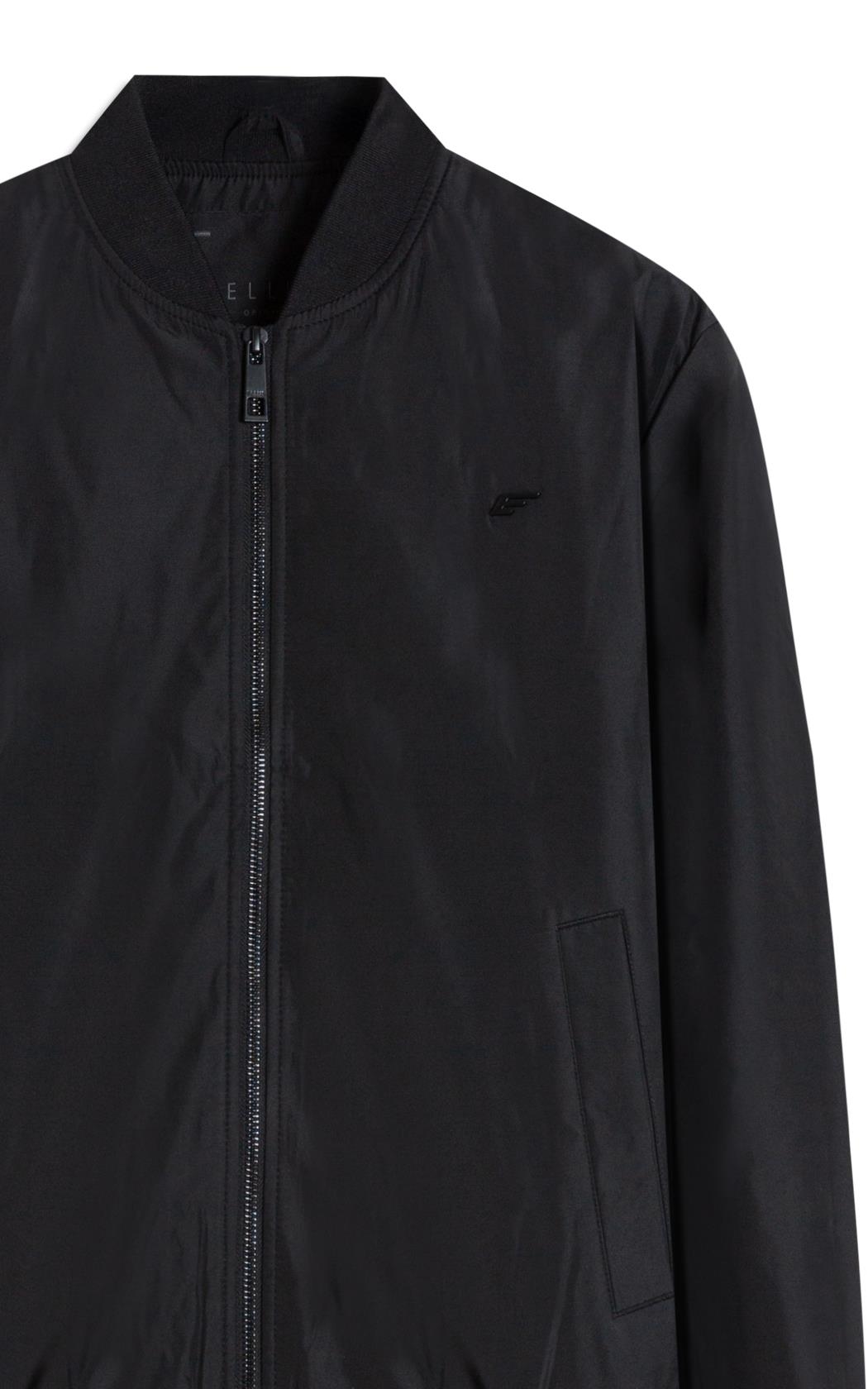 Jaqueta Nylon Padding College Bomber Preto