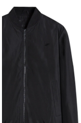 Jaqueta Nylon Padding College Bomber Preto