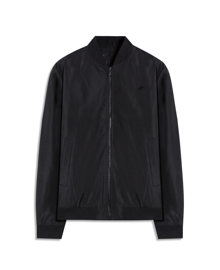 Jaqueta Nylon Padding College Bomber Preto