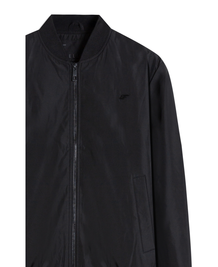 Jaqueta Nylon Padding College Bomber Preto