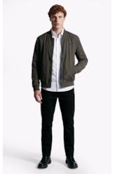 Jaqueta Nylon Padding College Bomber Tabaco