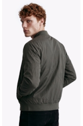 Jaqueta Nylon Padding College Bomber Tabaco