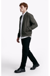 Jaqueta Nylon Padding College Bomber Tabaco