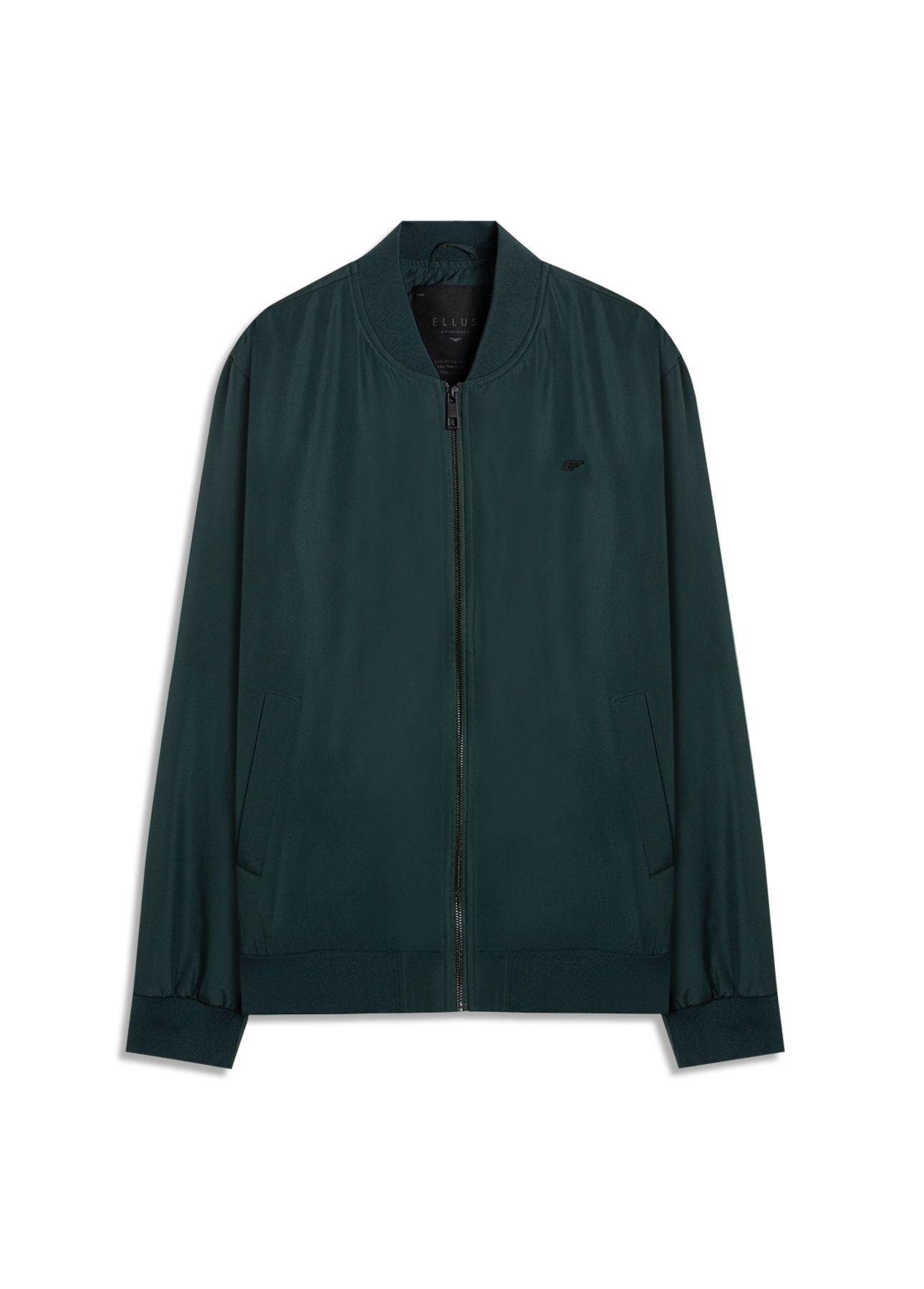 Jaqueta Nylon Padding College Bomber Verde Escuro