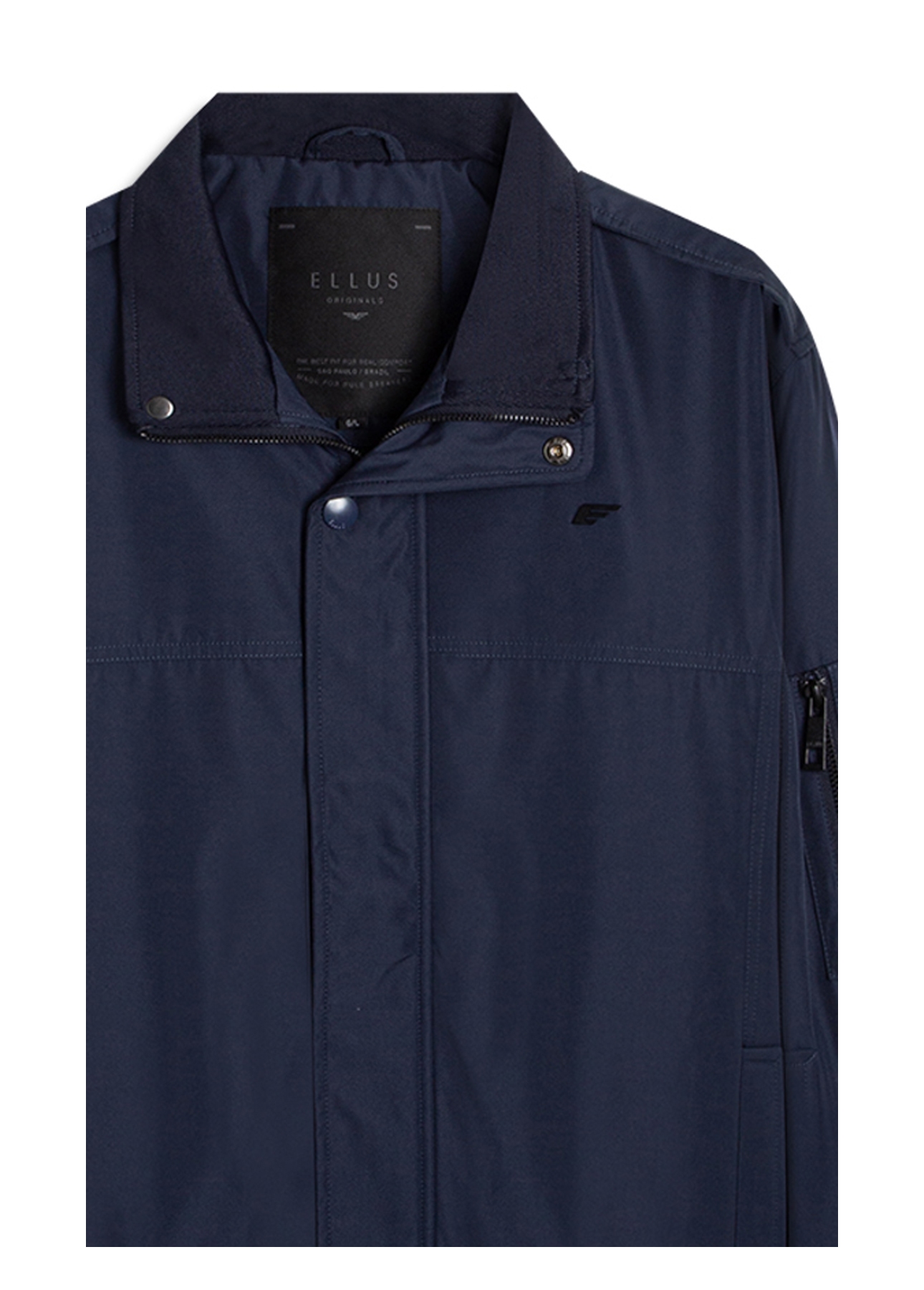 Jaqueta Nylon Padding Sport Dark Navy
